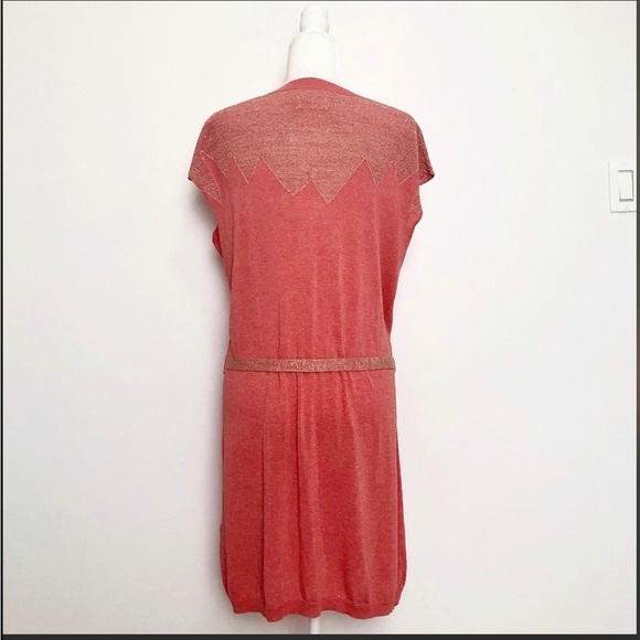 Zadig & Voltaire Rimo Knit Dress Pink Sparkle Small - Picture 9 of 12